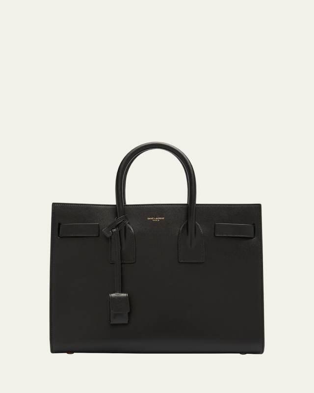 Sac De Jour Small Top-Handle Bag in Smooth Leather